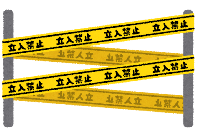 Page is forbidden illustration